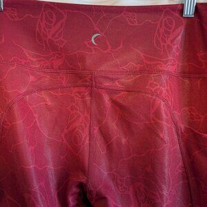 Like New! ZYIA Rosa Maze Light N Tight Hi-Rise Pocket Legging 28 Size 8-10